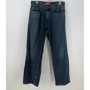 Levi's 569 Loose Straight Mens 29x29 Blue Denim Jeans 100% Cotton Skate Y2K Work